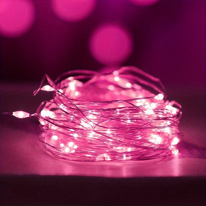 Fairy Lights Battery Operated Copper Wire String