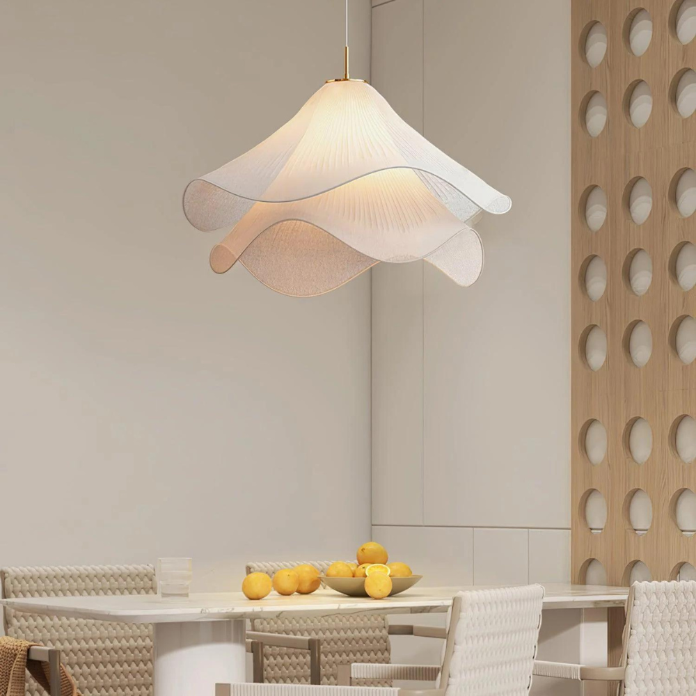 Silk Bloom Pendant Light