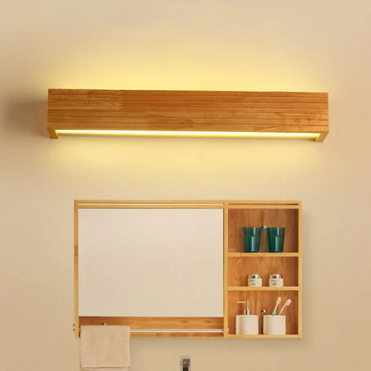 Wall Light Modern Wood LED Fixture
