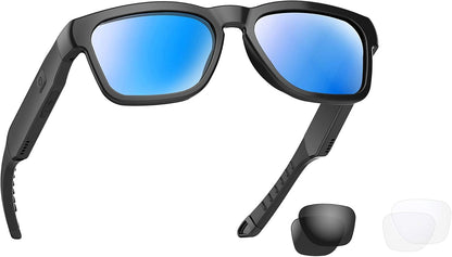 Smart Sunglasses – Bluetooth Open-Ear Speaker, Voice Control & UV400 Polarized Lenses