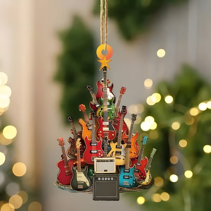 Christmas Ornament Musical Instrument Tree Decoration