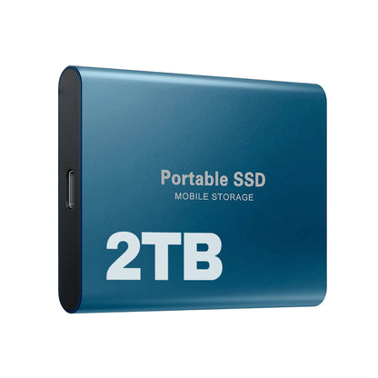 Portable SSD 2TB Hard Drive External Storage