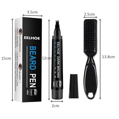 BeardForge™ Waterproof Beard Filling Pen Kit | Fill Patches, Define Confidence