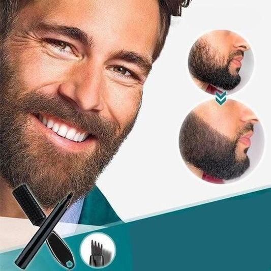 BeardForge™ Waterproof Beard Filling Pen Kit | Fill Patches, Define Confidence