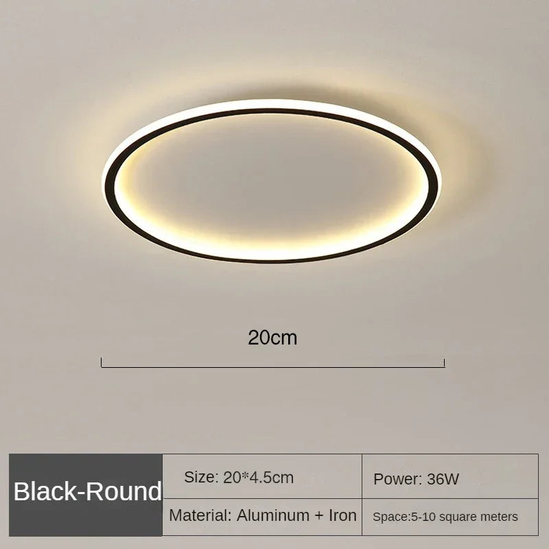 Nordica - Scandinavian Round Ceiling Lights