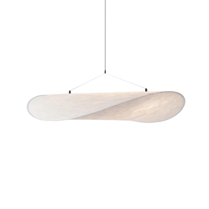 Modern Japandi Silk Hanging Pendant Light
