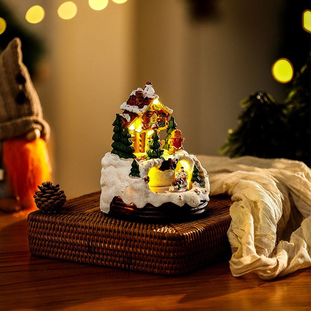 Christmas Ornament with LED Lights and Music