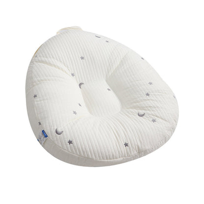 SoftNest™ Baby Lounger Pillow – Ergonomic Cotton Nest with Anti-Reflux Support-TotsCove