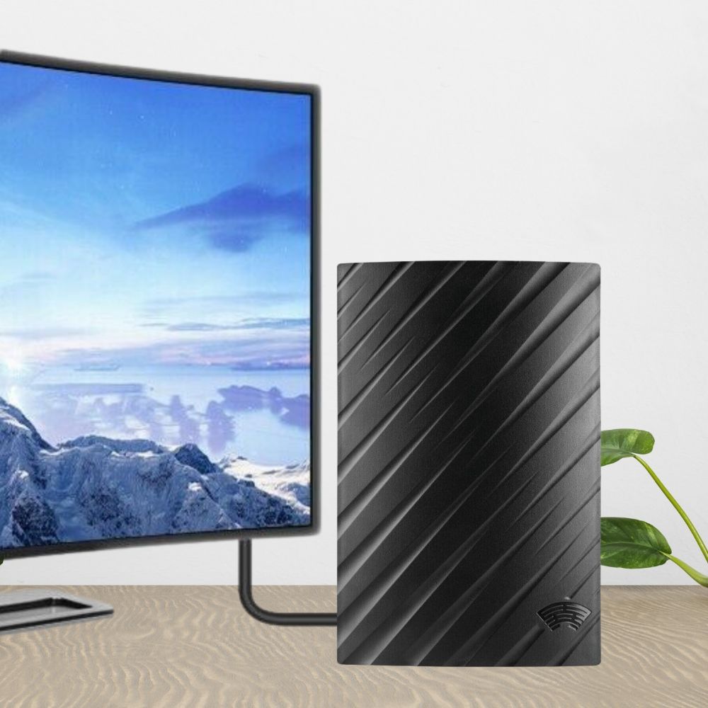Ultra Long-Range Indoor 4K HDTV Digital Antenna – 600 Miles