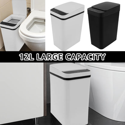 CleanBin™ 12L Automatic Sensor Trash Can – Touchless & Smart