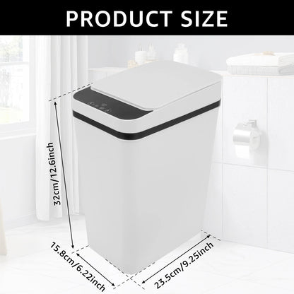 CleanBin™ 12L Automatic Sensor Trash Can – Touchless & Smart