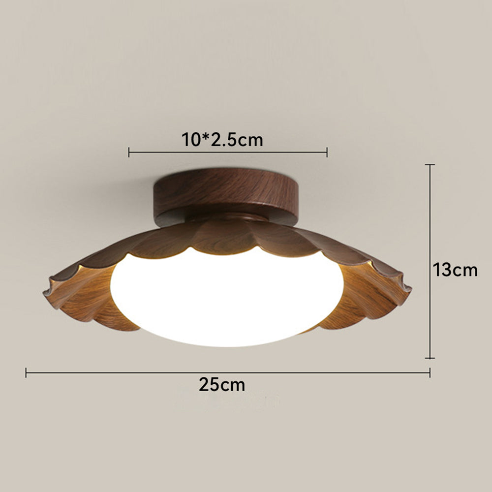 Ceiling Light Vintage Acrylic Flush Mount Fixture