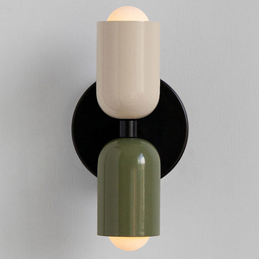 LumoBeam™ Modern Dual Glass Wall Sconce – Up & Down Outdoor Lighting Fixture
