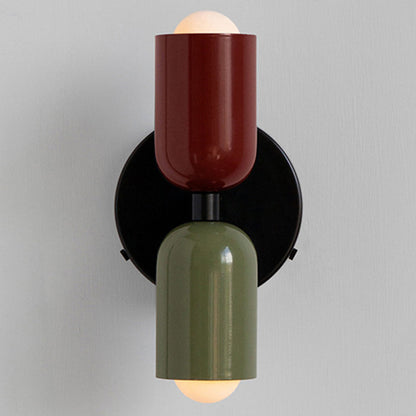 LumoBeam™ Modern Dual Glass Wall Sconce – Up & Down Outdoor Lighting Fixture