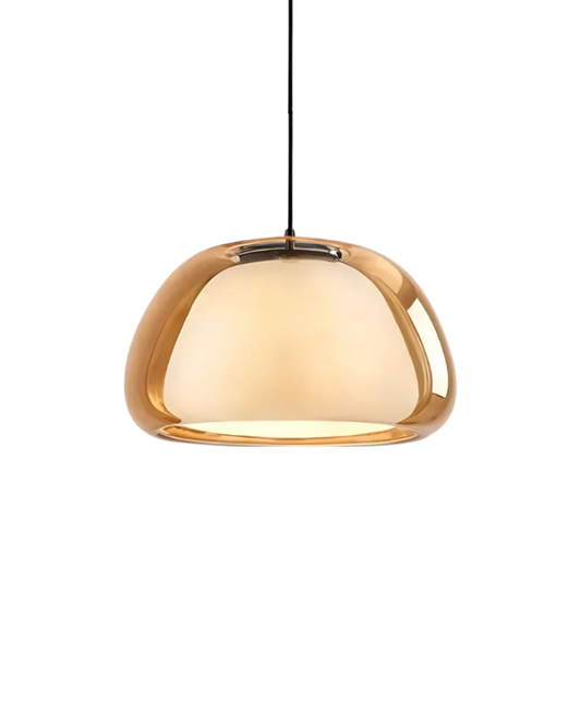 Modern Glass Dome Pendant Light