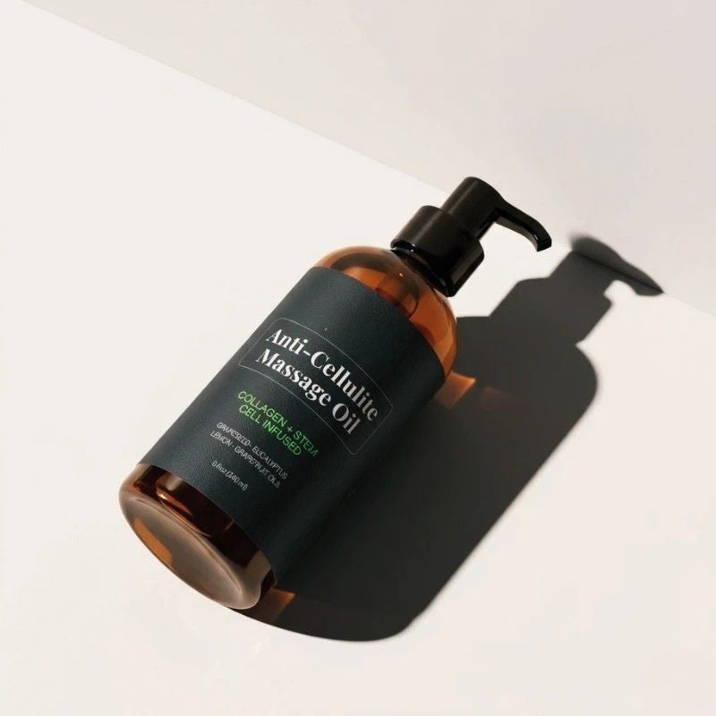 Anti Cellulite Massage Oil for Fat Reduction & Skin Smoothing