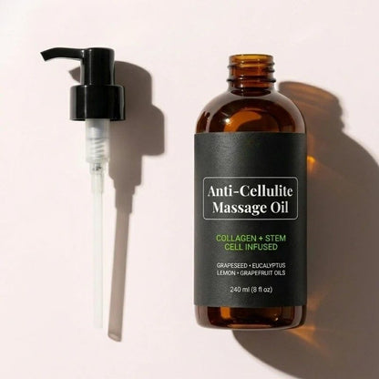 Anti Cellulite Massage Oil for Fat Reduction & Skin Smoothing