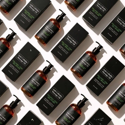 Anti Cellulite Massage Oil for Fat Reduction & Skin Smoothing