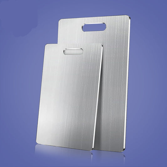 SteelPro™ Stainless Steel Cutting Board – Built to Resist Stains & Scratches