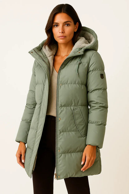 Women’s Puffer Jacket – Insulated Winter Coat for Autumn & Winter
