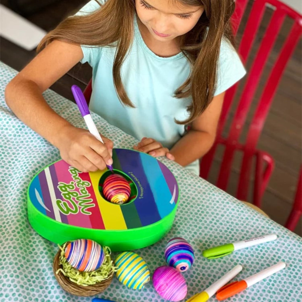 Easter Egg Decorating Spinner Machine Toys