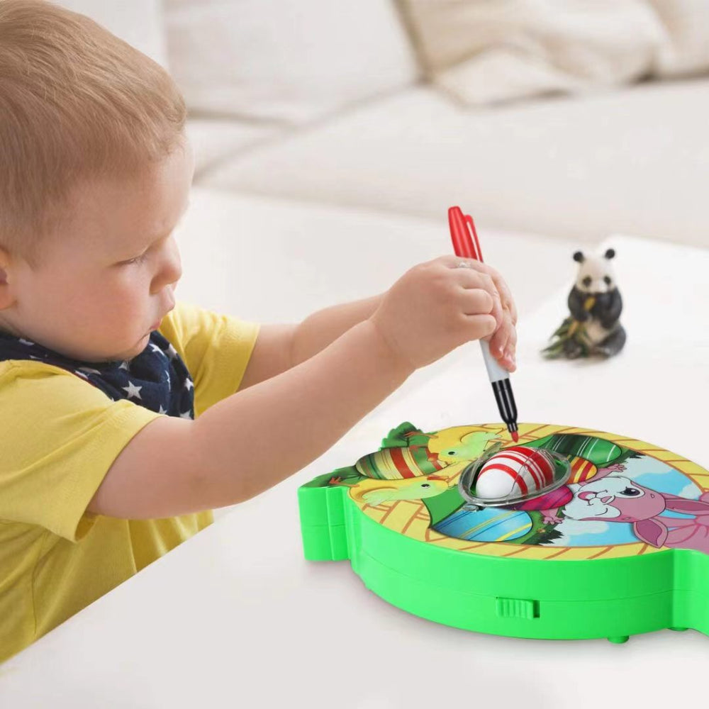 Easter Egg Decorating Spinner Machine Toys