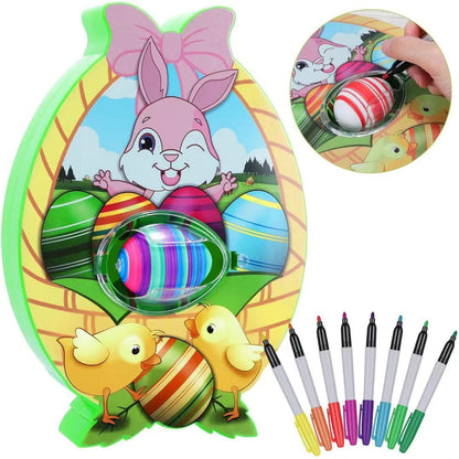 Easter Egg Decorating Spinner Machine Toys