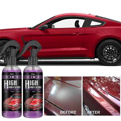 ShineX™ Advanced Car Coating Spray – 2-Step Mirror-Like Shine & Long-Lasting Protection
