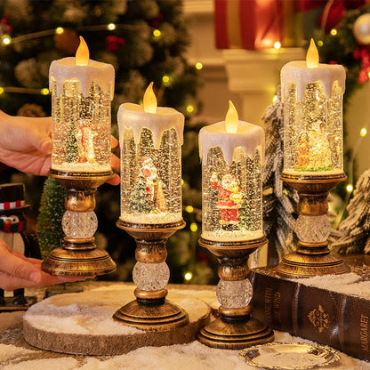 Christmas Lights Festive Led Candle Decoration