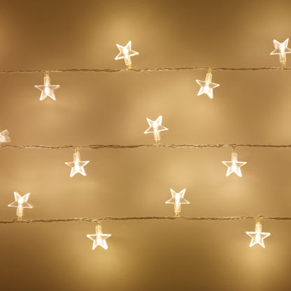 Christmas Decorations LED Star String Lights