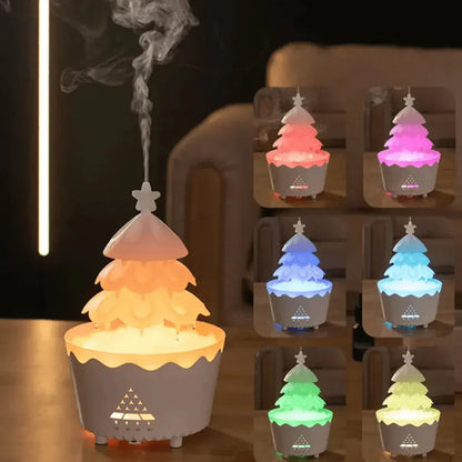Christmas Decorations Aromatherapy LED Diffuser Light