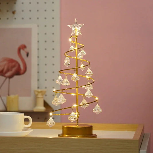 Christmas Decorations Led Acrylic Table Tree