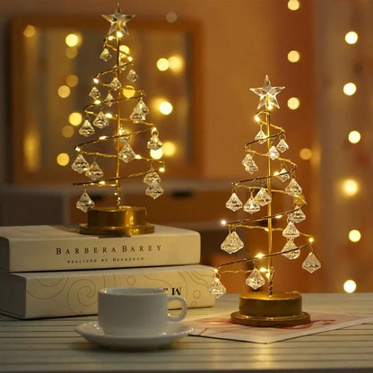 Christmas Decorations Led Acrylic Table Tree
