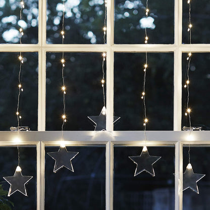 Christmas Decorations Star String Lights