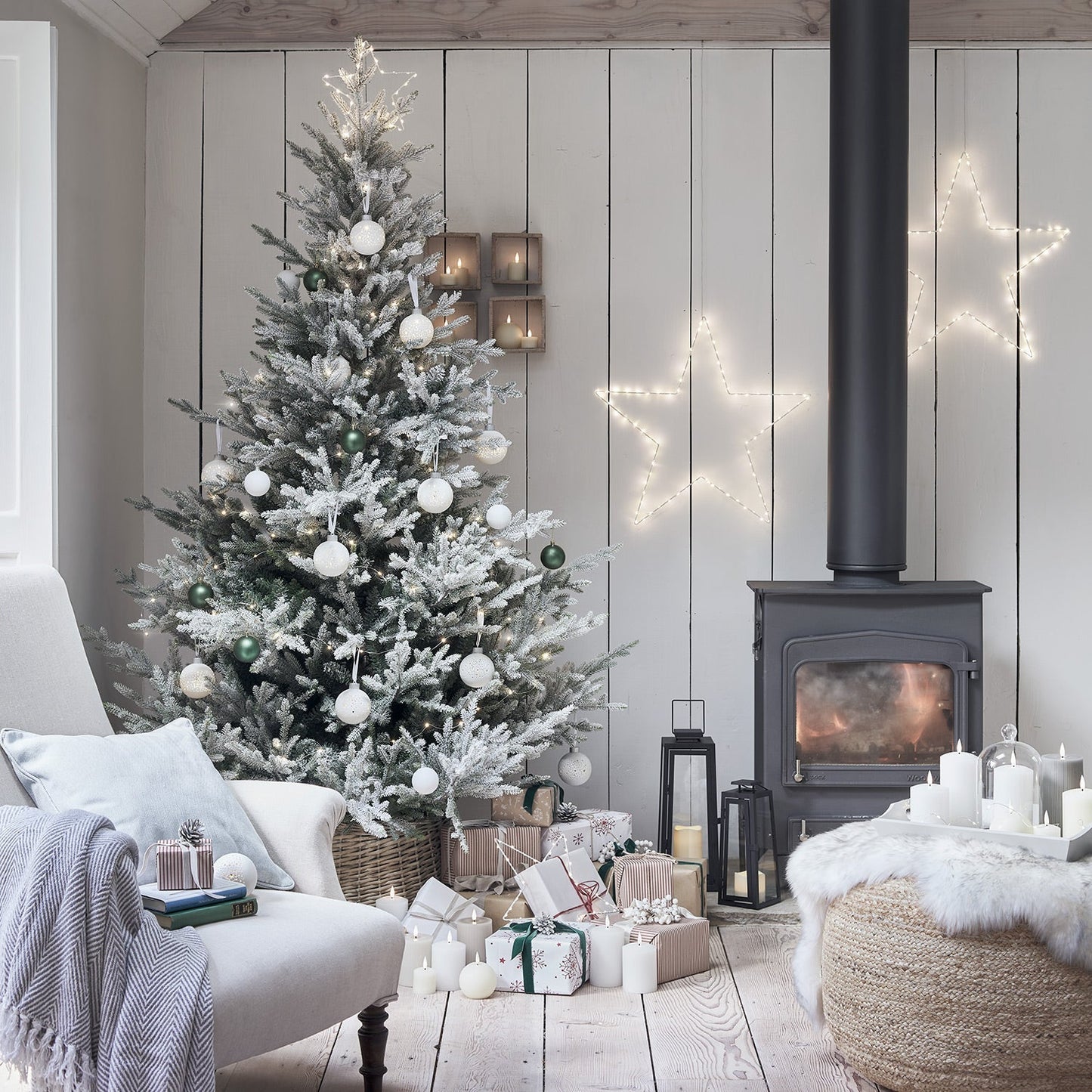 Christmas Decorations Star LED Window Light