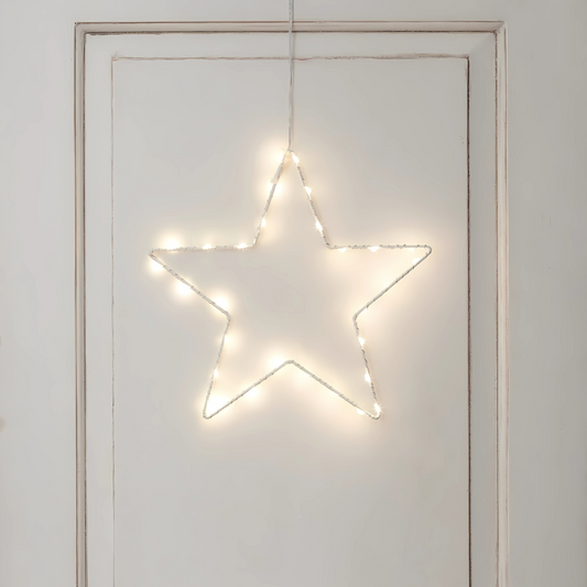 Christmas Decorations Star Window Light