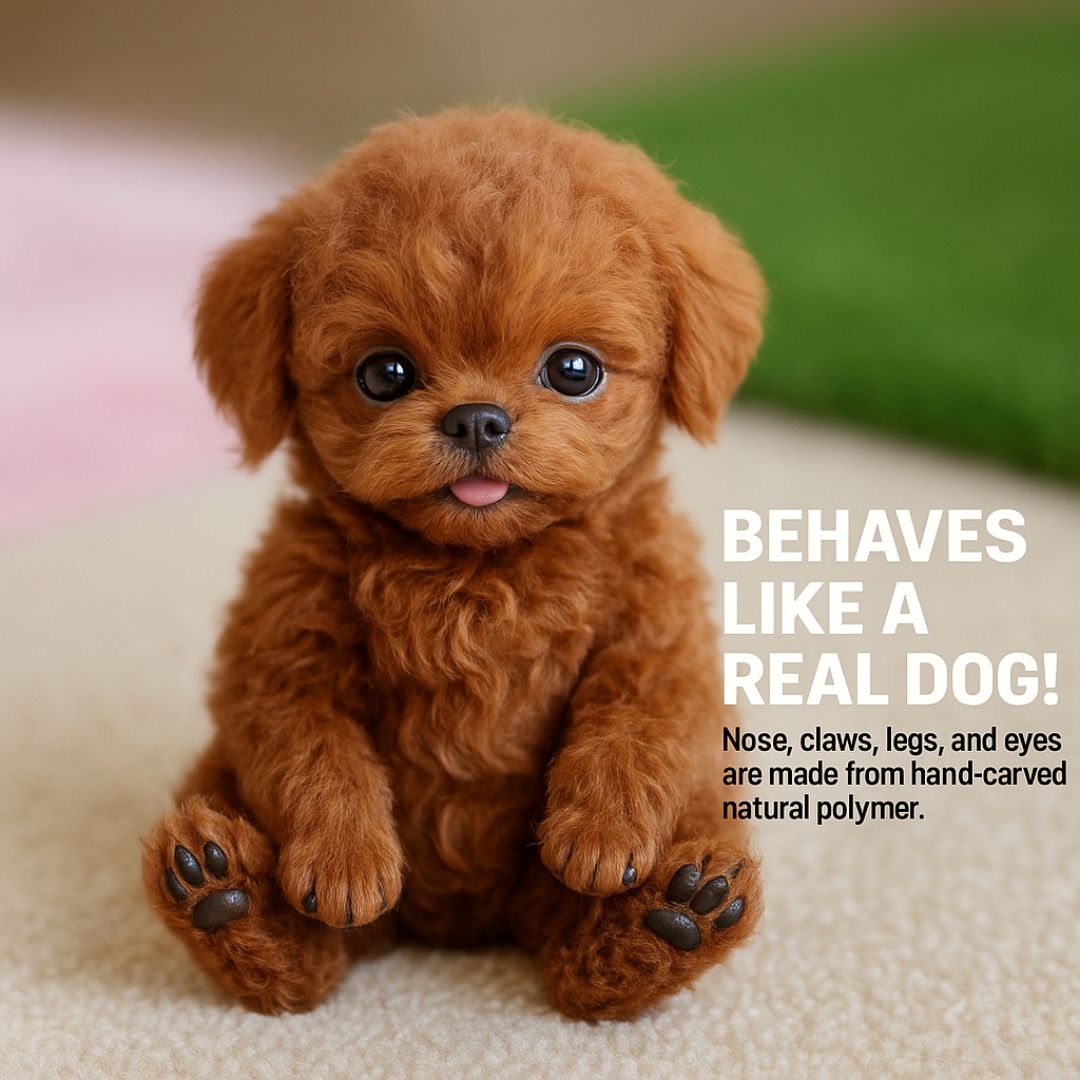 Pawoo Robot Puppy Interactive Toy Realistic Puppy for Kids