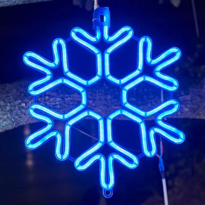 Christmas Decorations LED Outdoor Snowflake Lights