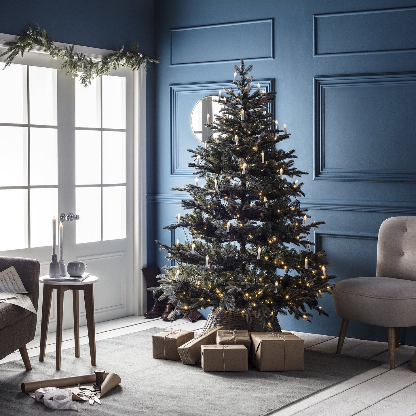 Christmas Decorations Warm White Candle Lights