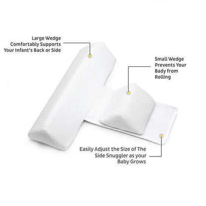 Anti Roll Adjustable Baby Pillow - SaferSleeper™-TotsCove