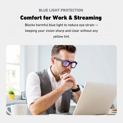 VisionPro Smart Camera Glasses – 1080p HD Hands-Free Recording