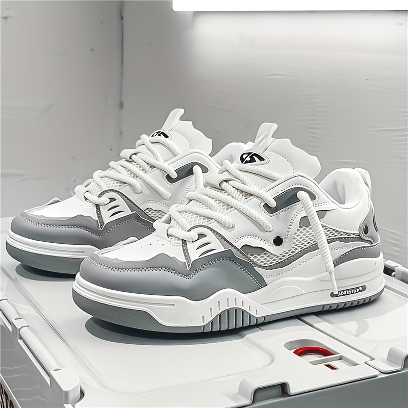Men’s Chunky Trainers with Thick Sole – Sporty Casual Style