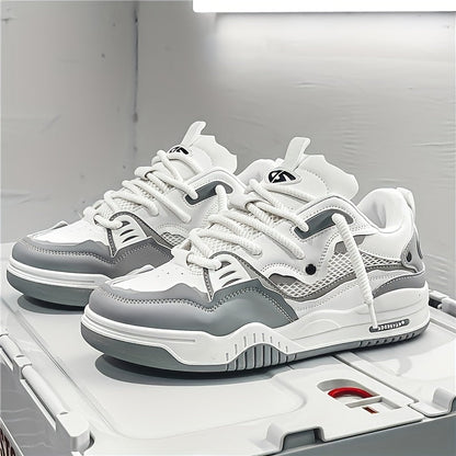 Men’s Chunky Trainers with Thick Sole – Sporty Casual Style
