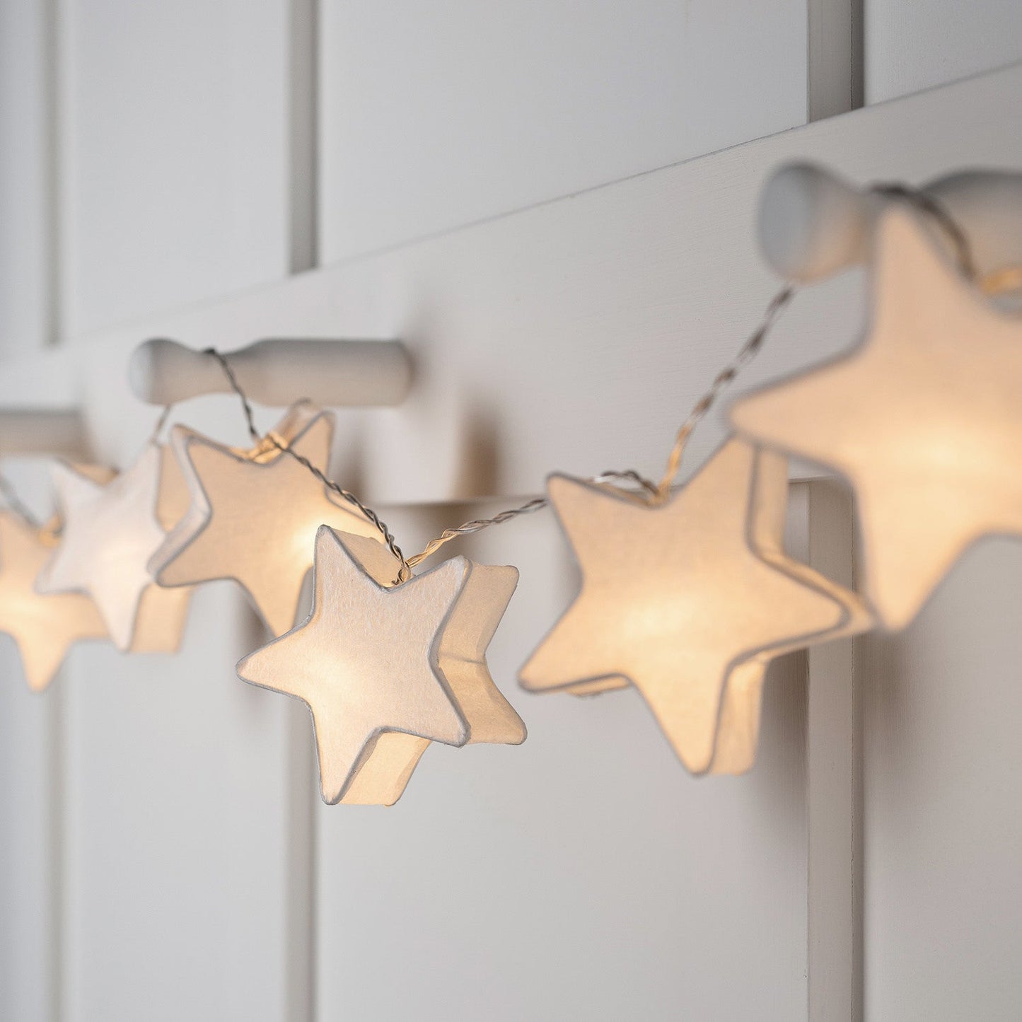 Christmas Decorations Hanging Star Lights
