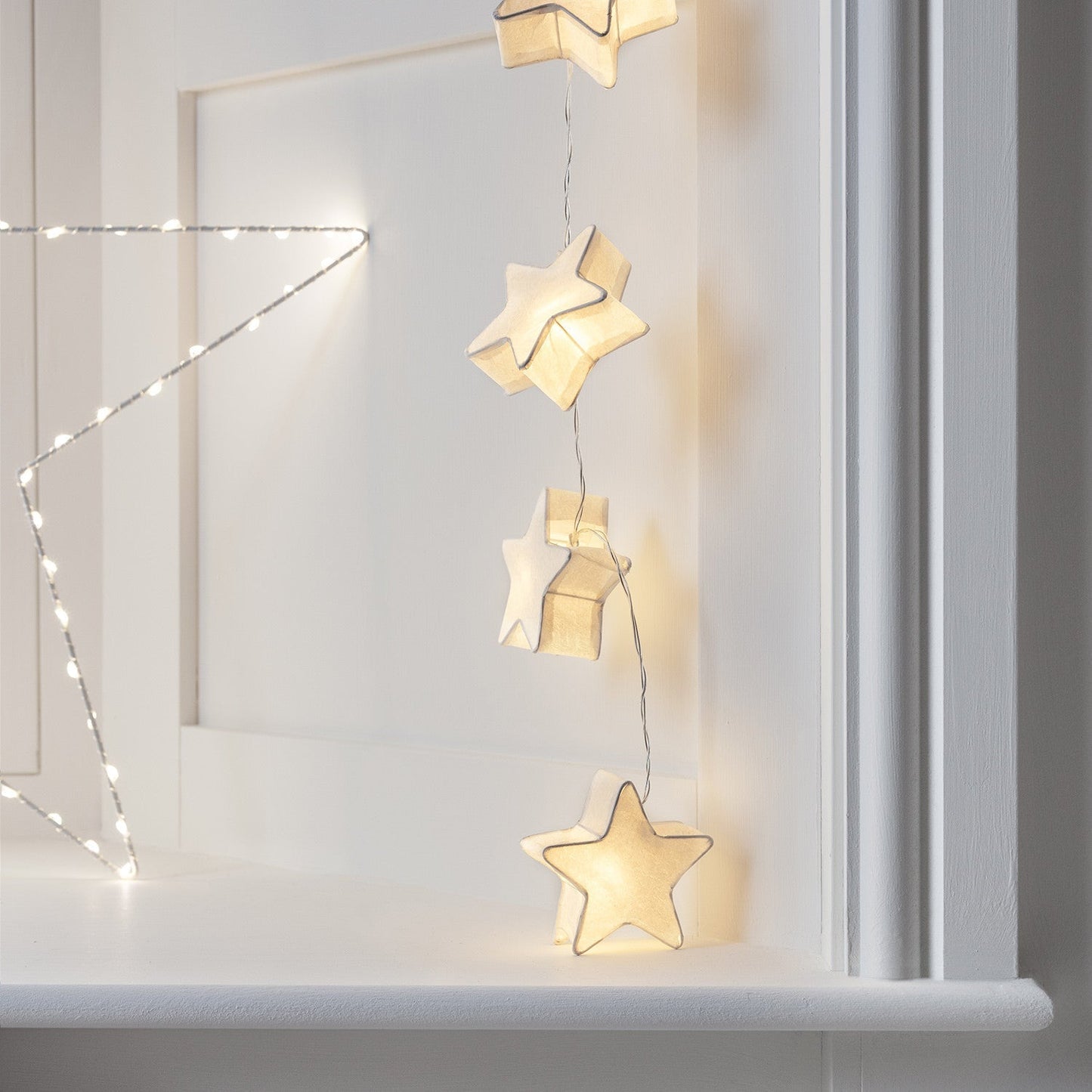 Christmas Decorations Hanging Star Lights