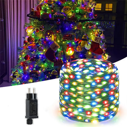 Christmas Lights Outdoor Multicolour LED Rope Light