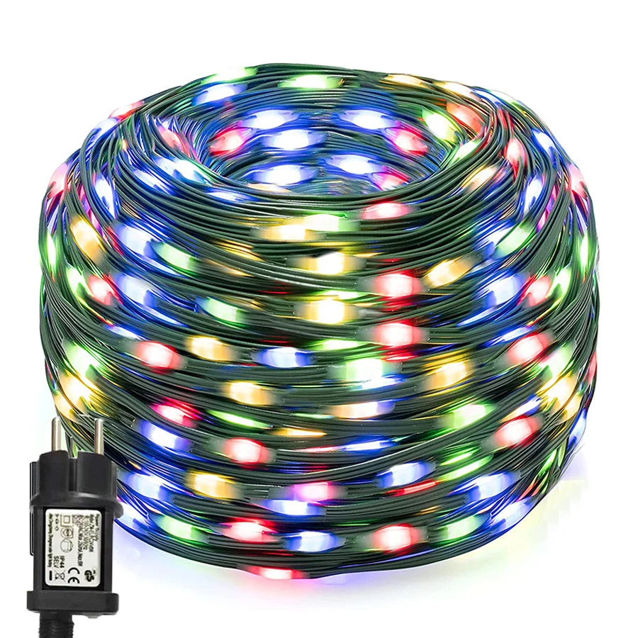 Christmas Lights Outdoor Multicolour LED Rope Light